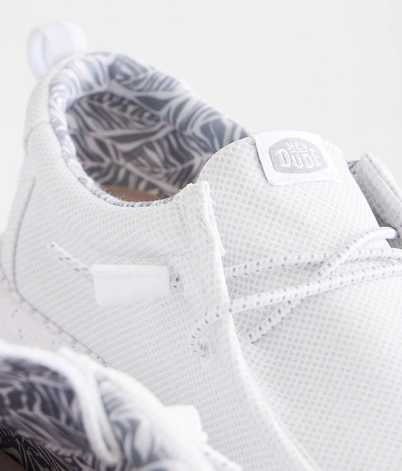 Wally Hybrid White Mesh Shoe