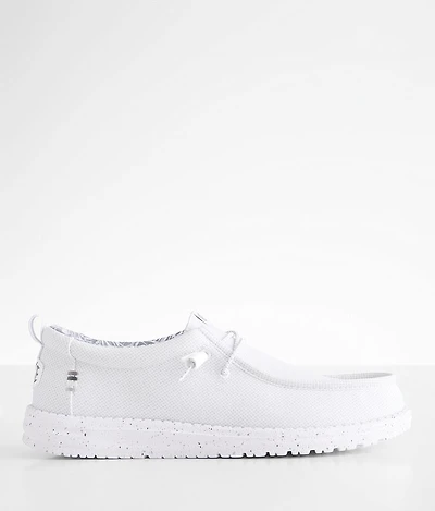 Wally Hybrid White Mesh Shoe