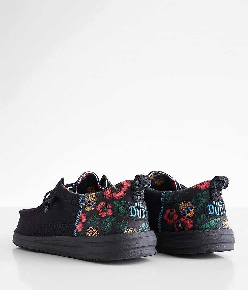 Wally Funk Tropical Skull Shoe