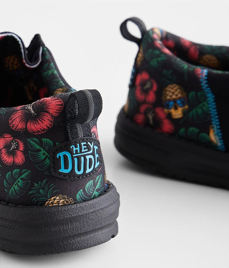 Wally Funk Tropical Skull Shoe