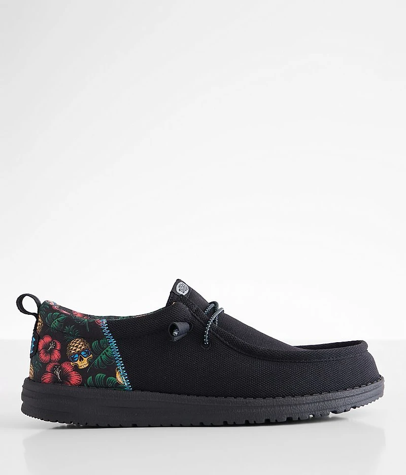 Wally Funk Tropical Skull Shoe