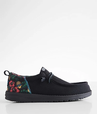 Wally Funk Tropical Skull Shoe