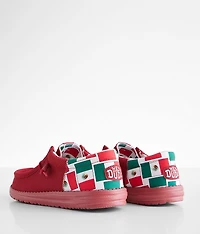Wally Funk Red Shoe