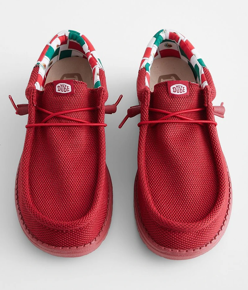 Wally Funk Red Shoe