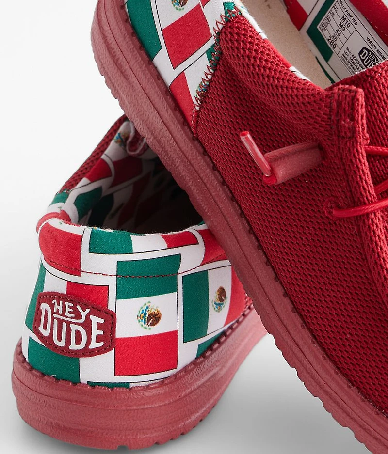 Wally Funk Red Shoe