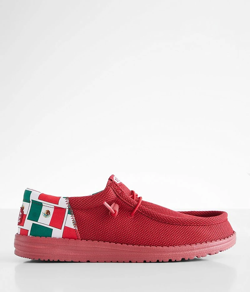 Wally Funk Red Shoe