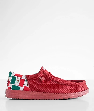 Wally Funk Red Shoe