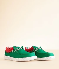 Wally Holiday Elf Shoe
