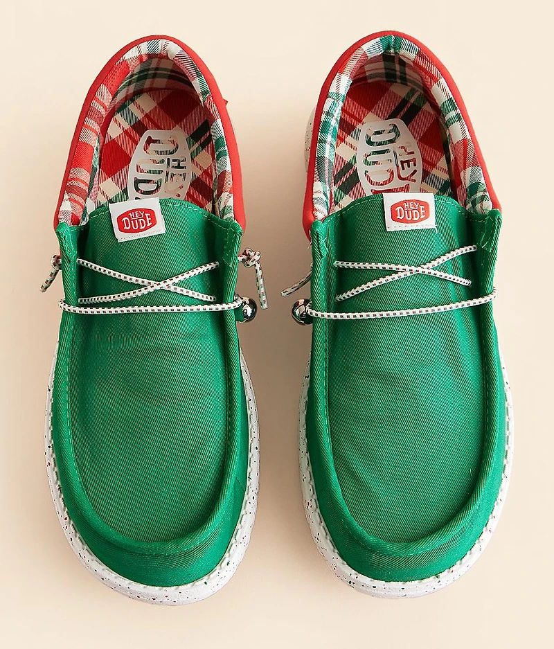 Wally Holiday Elf Shoe