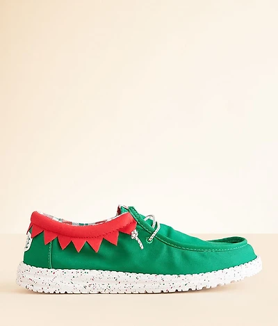 Wally Holiday Elf Shoe