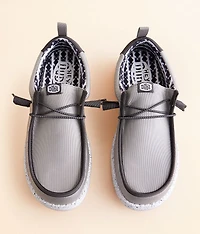Wally Nylon Grey Shoe