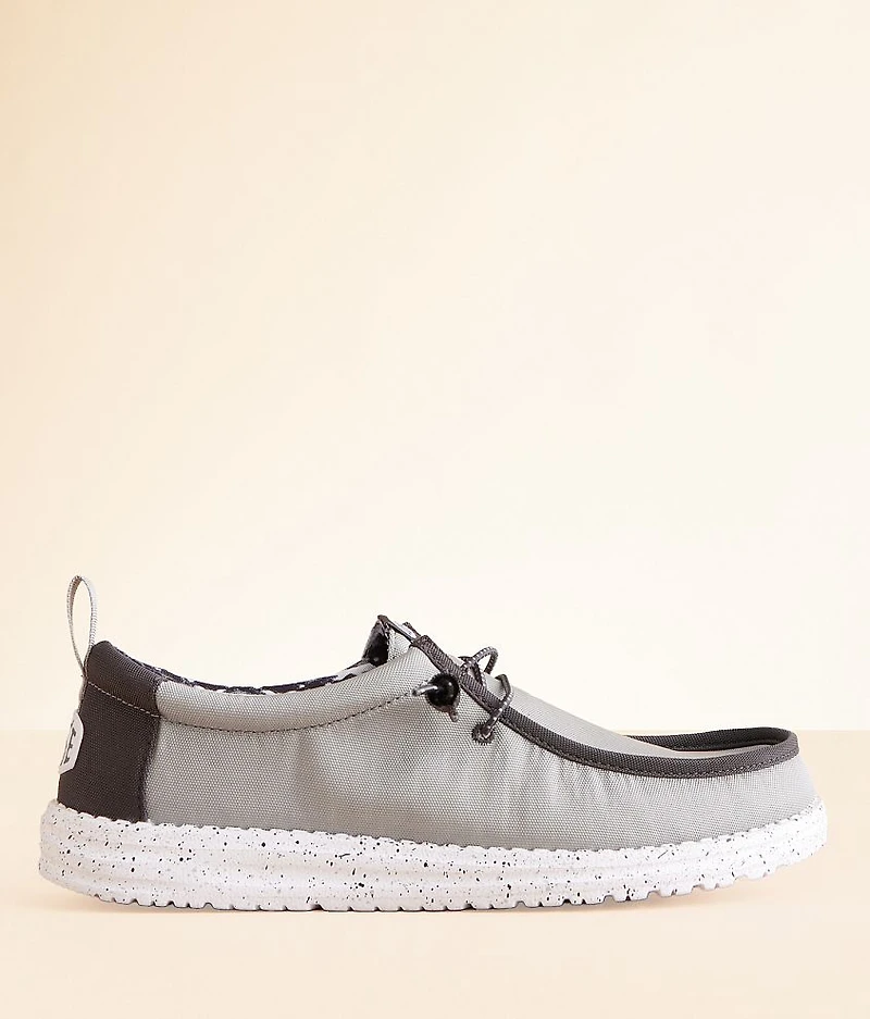 Wally Nylon Grey Shoe