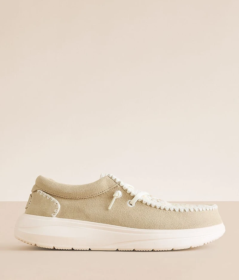 Wendy Comf Suede Crochet Shoe