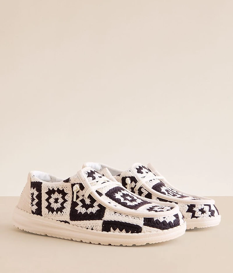 Wendy Cottage Crochet Shoe