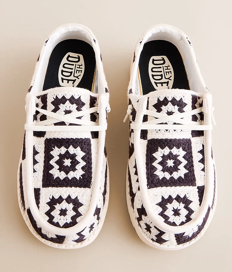 Wendy Cottage Crochet Shoe