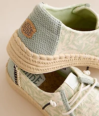 Wendy Espadrille Retro Palm Shoe