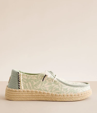Wendy Espadrille Retro Palm Shoe