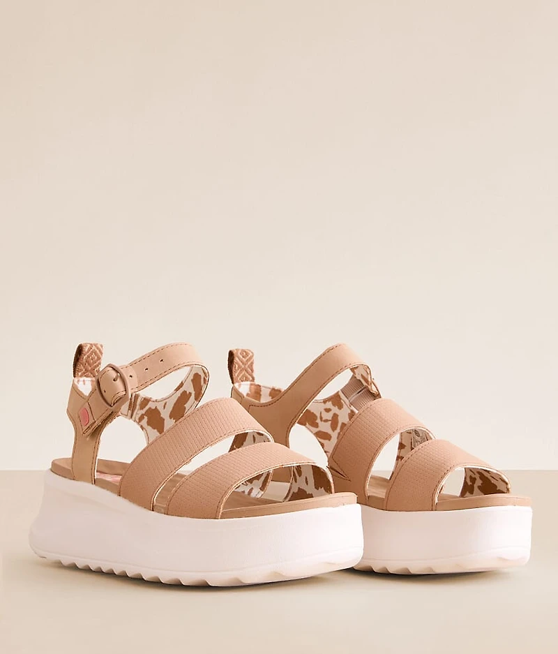 Delray Buckle Classic Platform Sandal