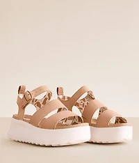 Delray Buckle Classic Platform Sandal