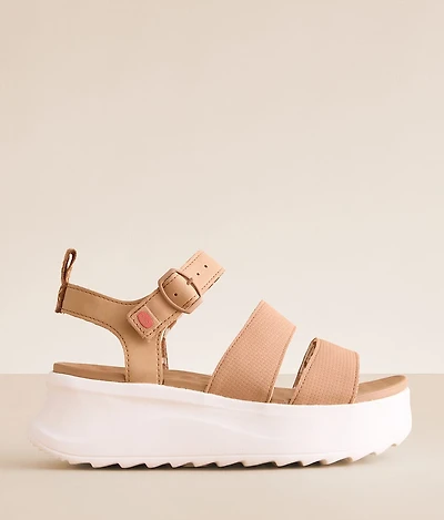 Delray Buckle Classic Platform Sandal