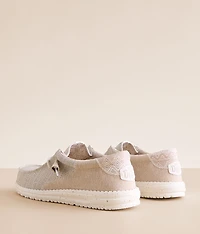 Wally Stitch String Shoe