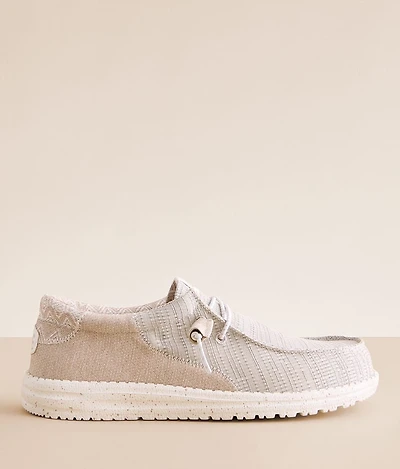 Wally Stitch String Shoe