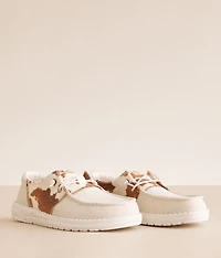 Wendy Patchwork Cow Shoe