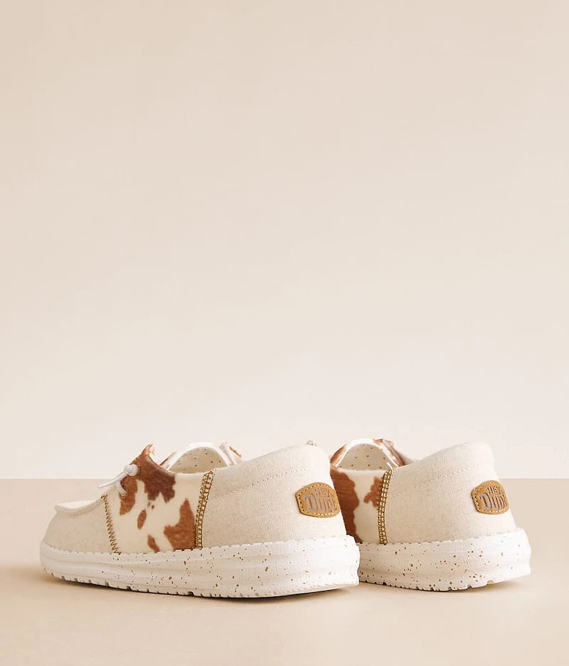 Wendy Patchwork Cow Shoe