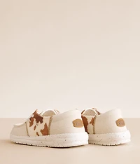 Wendy Patchwork Cow Shoe