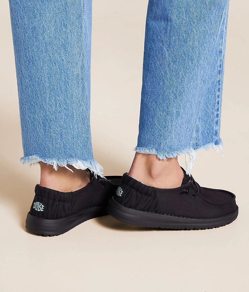 Wendy Midnight Palms Shoe
