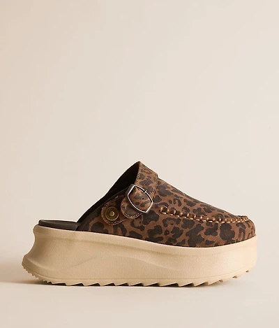Delray Leopard Print Clog