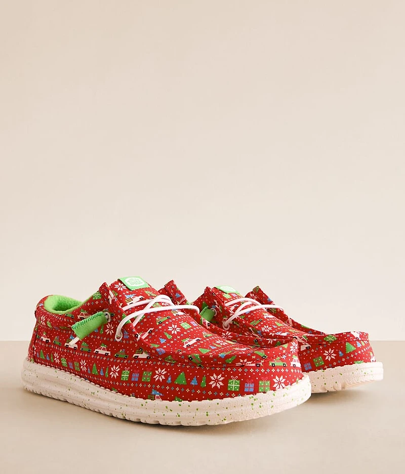 Wally Holiday Sweater Shoe