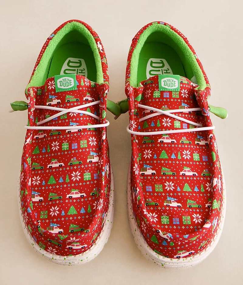Wally Holiday Sweater Shoe
