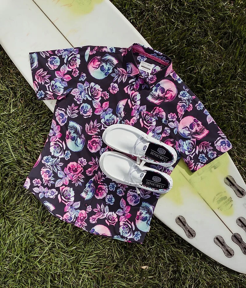 Wally Skull Bloom Shoe