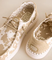 Wendy Rise Cow Shoe