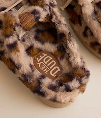 Wendy Leopard Print Slipper