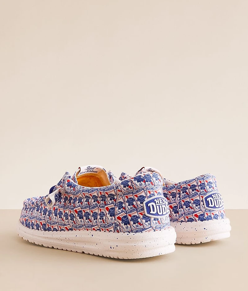 Pabst Blue Ribbon Shoe