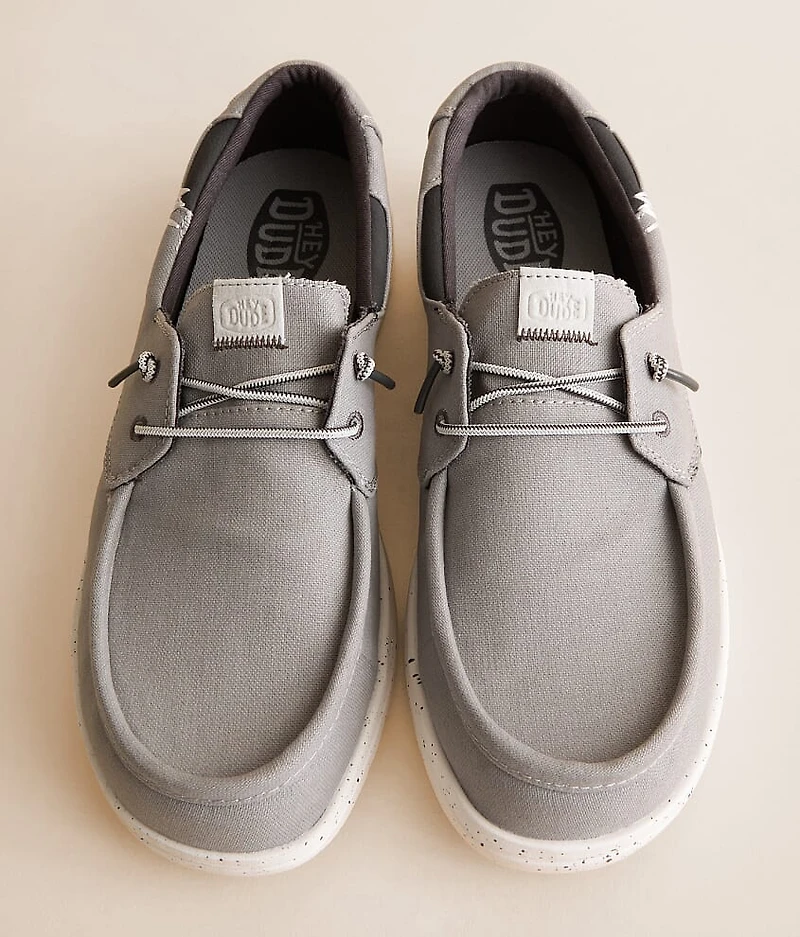 Welsh Grip Washed Canvas Shoe