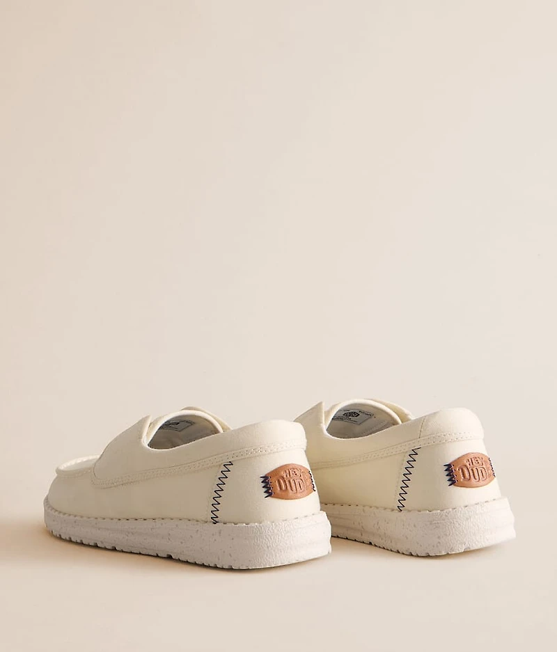 Wendy Cru Stretch Canvas Shoe