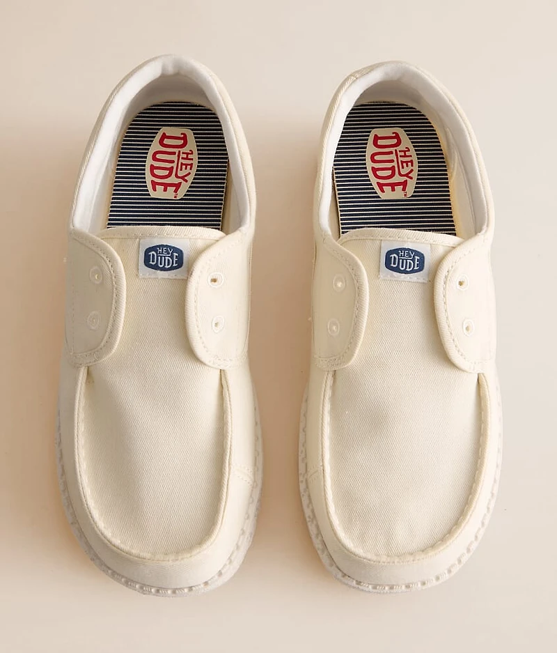 Wendy Cru Stretch Canvas Shoe
