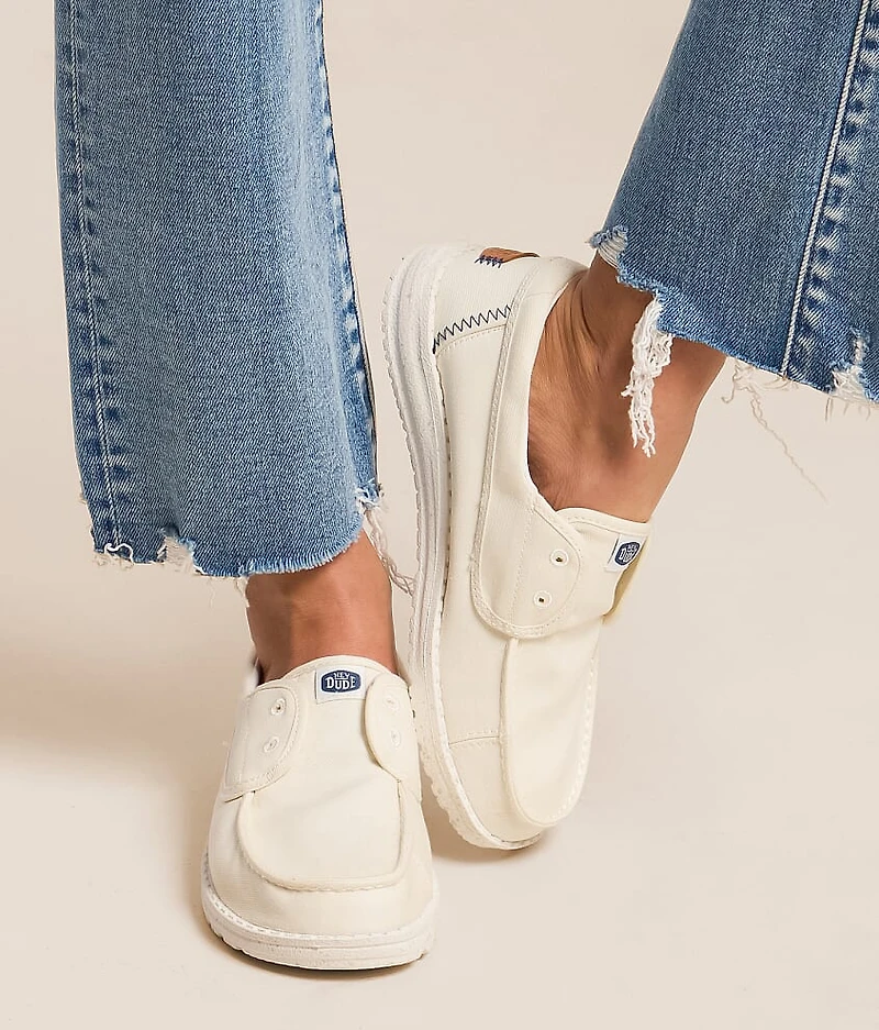 Wendy Cru Stretch Canvas Shoe