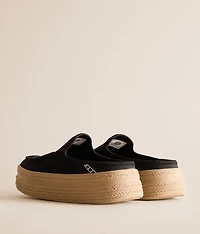 Austin Lift Espadrille Woven Mule Shoe