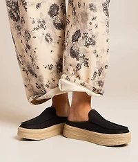 Austin Lift Espadrille Woven Mule Shoe