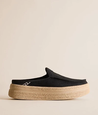 Austin Lift Espadrille Woven Mule Shoe