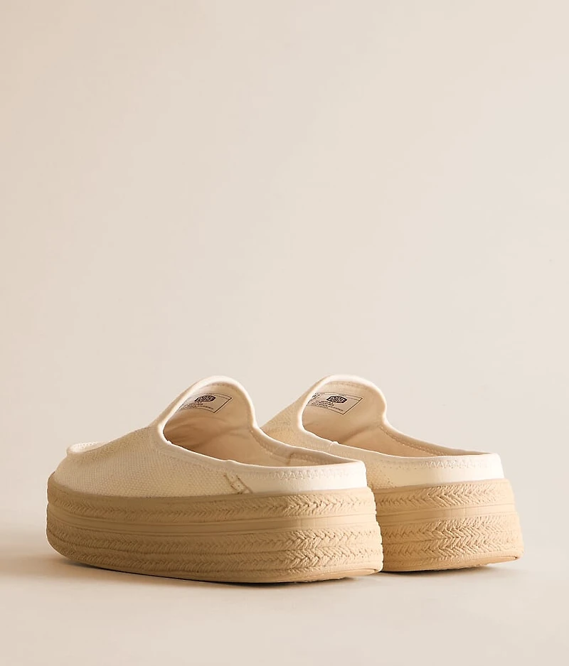 Austin Lift Espadrille Woven Mule Shoe