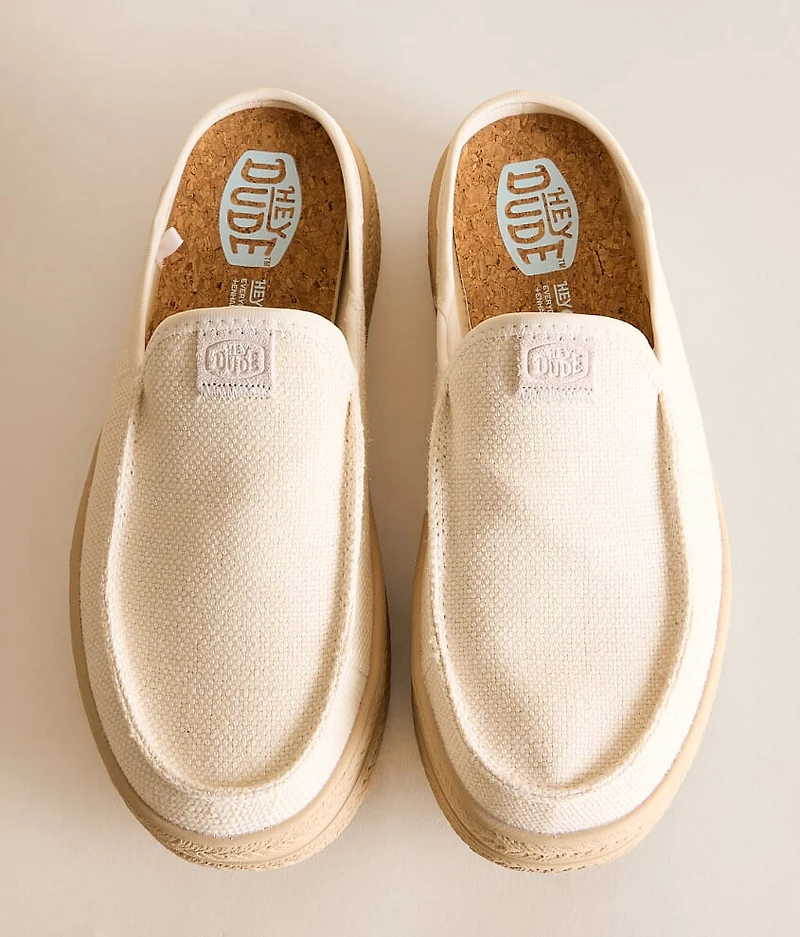 Austin Lift Espadrille Woven Mule Shoe