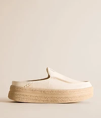 Austin Lift Espadrille Woven Mule Shoe