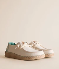 Wendy Espadrille Hibiscus Shoe