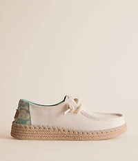 Wendy Espadrille Hibiscus Shoe