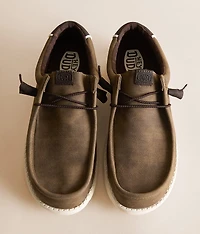 Wally Embossed Steerhead Shoe